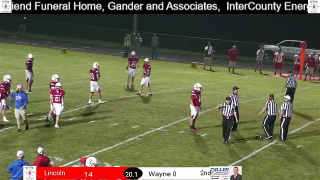 Wayne County at Lincoln County High School Football (10/8) смотреть онлайн