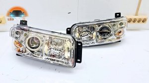 МАЗ светодиодный тюнинг комплект фар