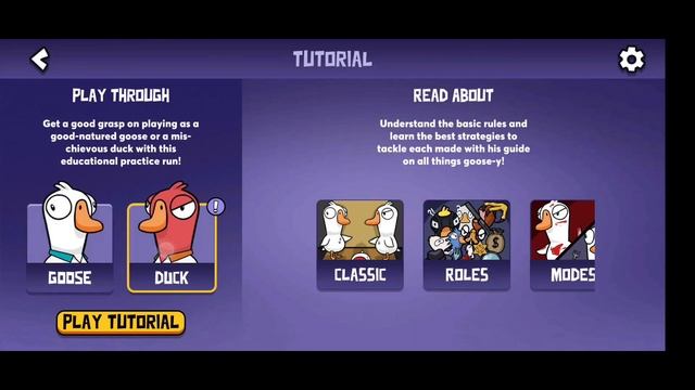 Tutorial Goose Goose Duck (Android)