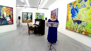 Г. Свиридов Три романса из поэмы "Петербург" Исп. Елена Исаева (меццо-сопрано) и Евгения Кудоя (форт