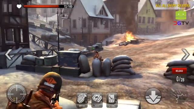 FRONTLINE COMMANDO WW2 Android / iOS Gameplay [HD] смотреть онлайн