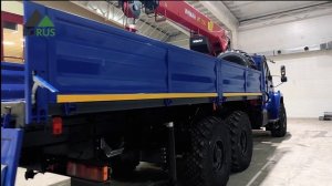 Обзор автомобиля с КМУ ИТ-150 на шасси Урал (модель Borus 4621)