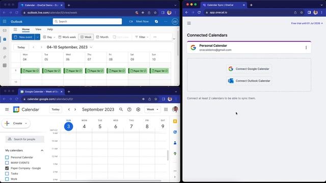 How to Sync Outlook Calendar with Google Calendar | Step-by-Step Tutorial смотреть онлайн