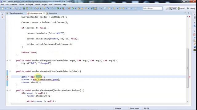 The Game Class: Practical Android Java Development Part 70 смотреть онлайн