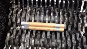 Утилизация (Переработка) литиевых батарей на Шредере _СПЕКТР 3000_ (тестовый пуск)