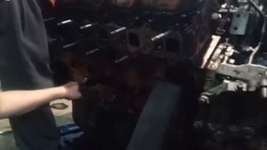 ISUZU 12PD1 engine parts familiarization