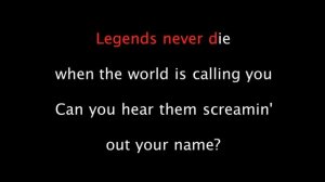 League of Legends ft. Against The Current - Legends Never Die (Karaoke, Lyrics, Instrumental)