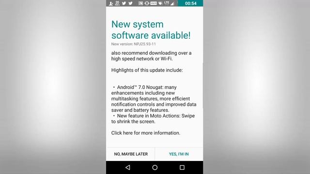 Moto G4 Plus Official Android Nougat OTA update Came Today (8th December 2016) смотреть онлайн