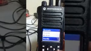 Motorola MotoTRBO Bluetooth Programming