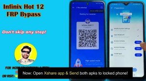Infinix Hot 12 FRP Bypass Play/Pro Android 12 Infinix Google Account Bypass Without PC 2023