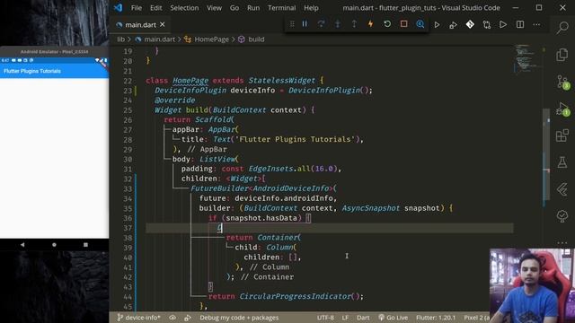 @flutterdev Plugin - Device Info