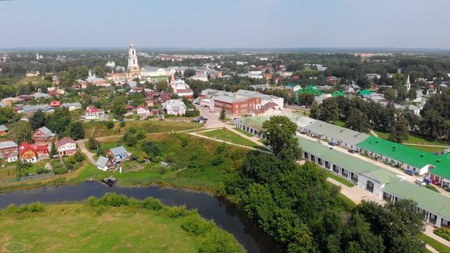 Суздаль с высоты. Часть первая. | Cinematic drone video