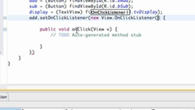Android Application Development Tutorial   009   Set up a Button with OnClickListener