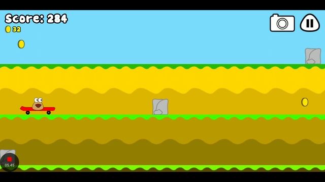 Pou Game Part 29 | Android Mobile Gameplay No Level 1000 | Landscape Mode