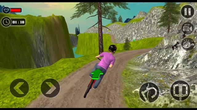 Uphill Offroad Bicycle Rider 2 - #3 Android GamePlay On PC смотреть онлайн