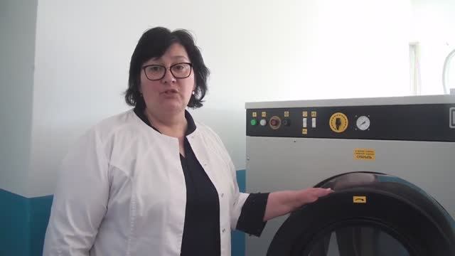 Ещё одну больницу оснастили новым прачечным оборудованием 