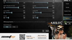 SCOUT NEW SENSITIVITY SETTINGS | 3.0 UPDATE | SCOUT OP BGMI SENSITIVITY SETTINGS 2024