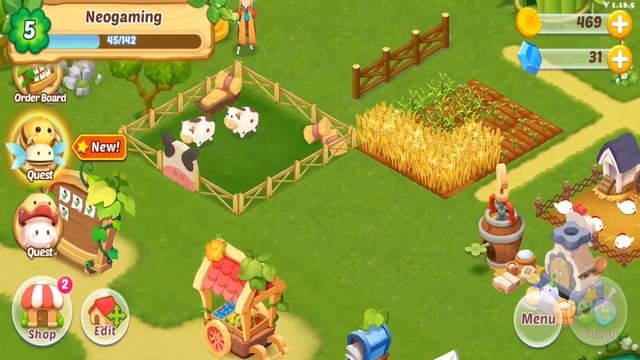 Happy Ranch: Gameplay Walkthrough Part 2 - Order Board (iOS, Android) смотреть онлайн