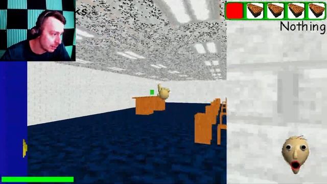 CAMPING WITH MY TEACHER | BALDI CHALLENGES | Baldi's Basics Plus смотреть онлайн