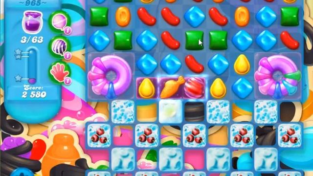 Candy Crush Soda Saga Level 965 - NO BOOSTERS смотреть онлайн