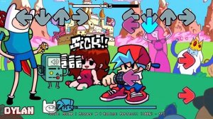 Friday Night Funkin' VS Finn The Human + Cutscenes | Adventure Time with Finn & Jake (FNF Mod)