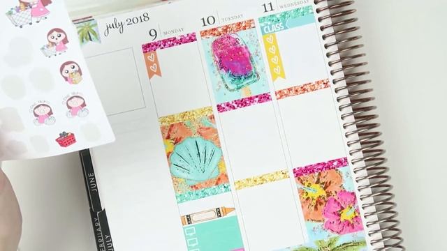 Plan With Me | Tropic Like It's Hot (TheGlamPlanner) смотреть онлайн