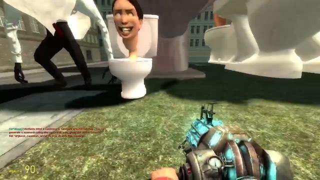 CRAB SKIBIDI TOILET CONTROLS CAMERA MAN BOSSES AND FIGHTS CAMERA MEN In Garry's Mod! смотреть онлайн