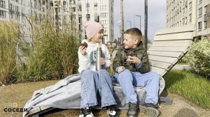 Детская площадка в ЖК "Соседи"