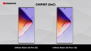 Infinix Note 40 Pro 5G vs Infinix Note 40 Pro Plus