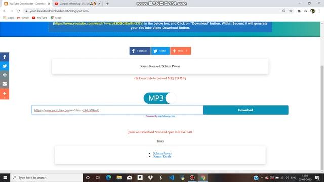 How to download youtube video from youtube video downloader || Karan Karale