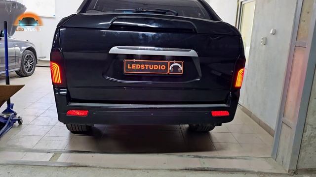 SsangYong Actyon тюнинг фонари от Ledstudio