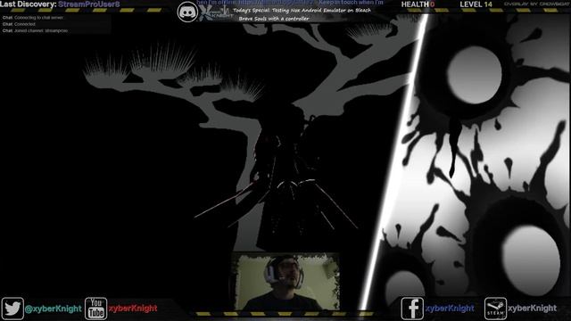 Testing Android emulator Nox performance with controller on Bleach Brave Souls Part 2. смотреть онлайн