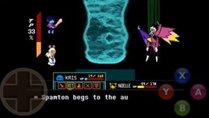 Spamton neo fight on ANDROID - TRUE GENOCIDE | DELTARUNE CHAPTER 2 [FIRST EVER ON ANDROID[