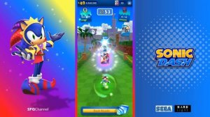 Sonic Dash JESTER SONIC Showcase Gameplay