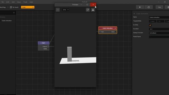 BUILDBOX 3 tutorial : Swipe up and swipe down with scale animation смотреть онлайн