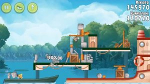 Angry Birds Rio 2 - Level 13 - Blossom River - 3 Stars Gameplay Walkthrough