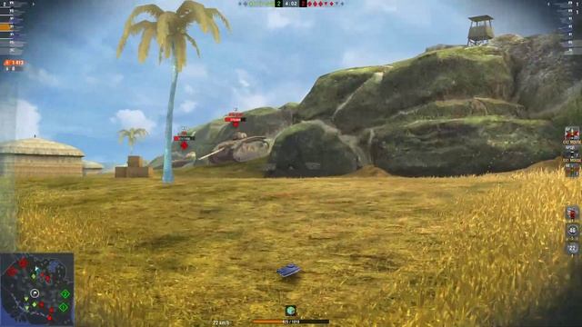 WOT Blitz / Firefly Saunders SP / 3 frags / 2.5k dmg смотреть онлайн