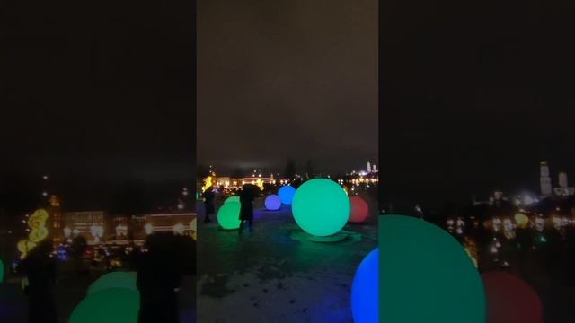 Шары Зарядья Москва