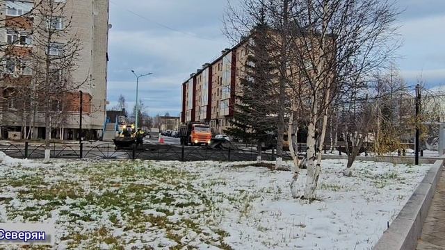 Гуляем по северному городу. ЖизньСеверян.  Ямало-Ненецкий АО Лабытнанги. Осень 2024