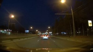 Видеорегистратор 70mai Dash Cam Pro пример ночного видео