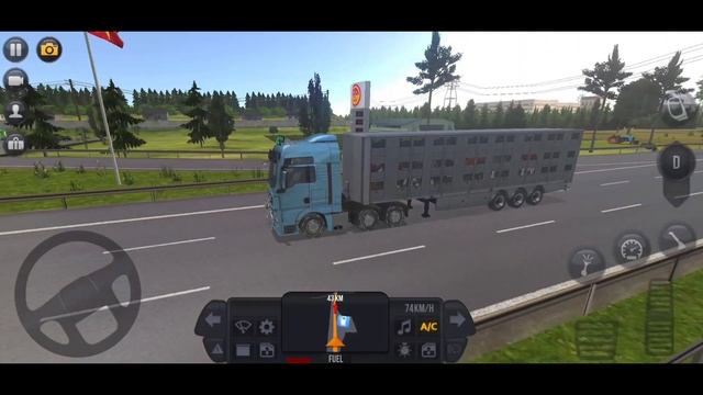 Lái xe đầu kéo MAN TGX 2010 | Truck Simulator Ultimate Game | Android Gameplay смотреть онлайн