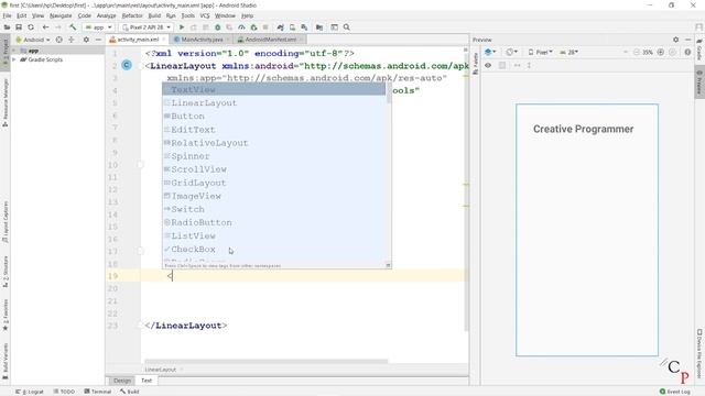 working with Linear Layout in Android with Examples| Linear layout with solved practices in Hindi смотреть онлайн