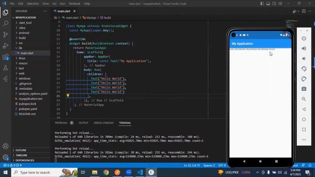 Create Flutter Project | Stateless Widget in Flutter | Class 1