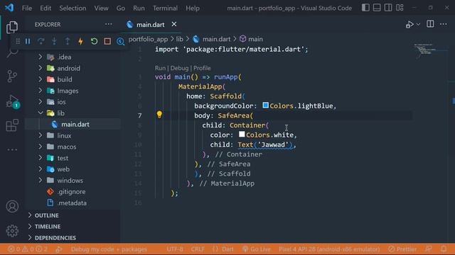 What is Container Widget in Flutter | Flutter App Development Tutorial 2023