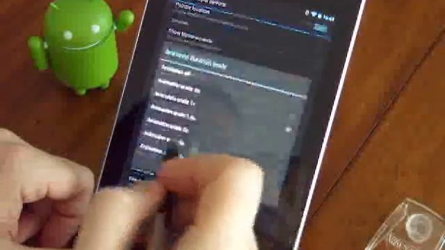 Google Nexus 7 (2012; Android 4.1) tutorial: Transition settings смотреть онлайн