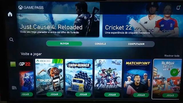Video 1 , Testando Xbox Game Pass na Tv TCL 4k android Com Controle do PS4 e 300MB de Internet смотреть онлайн