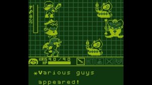 Deltarune - Rude Buster - 8 bit Game Boy cover