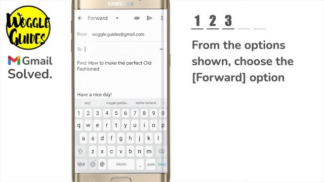 How to forward an email in Gmail on Android mobile смотреть онлайн