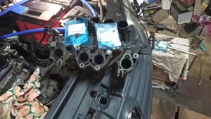 Комплект прокладок на впускной коллектор Audi A4. Skoda, VW Passat 2.0 , PG51027 , QF76A00033