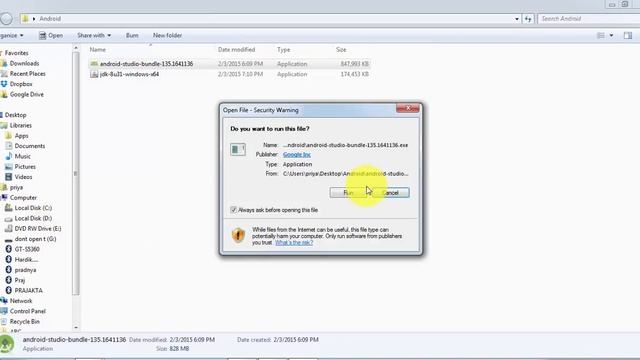 Android Tutorial for Beginners 1 : Installing Android Studio смотреть онлайн